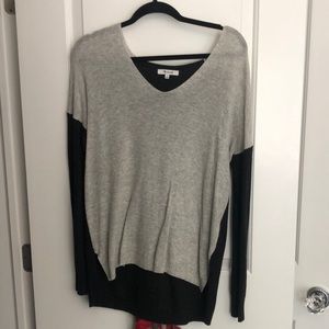 madewell v neck sweater